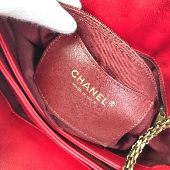 CHANEL CC CC Mark Matelasse Quilted Mini Boston Bag Double Chain Shoulder Bag - Picture 3 of 16